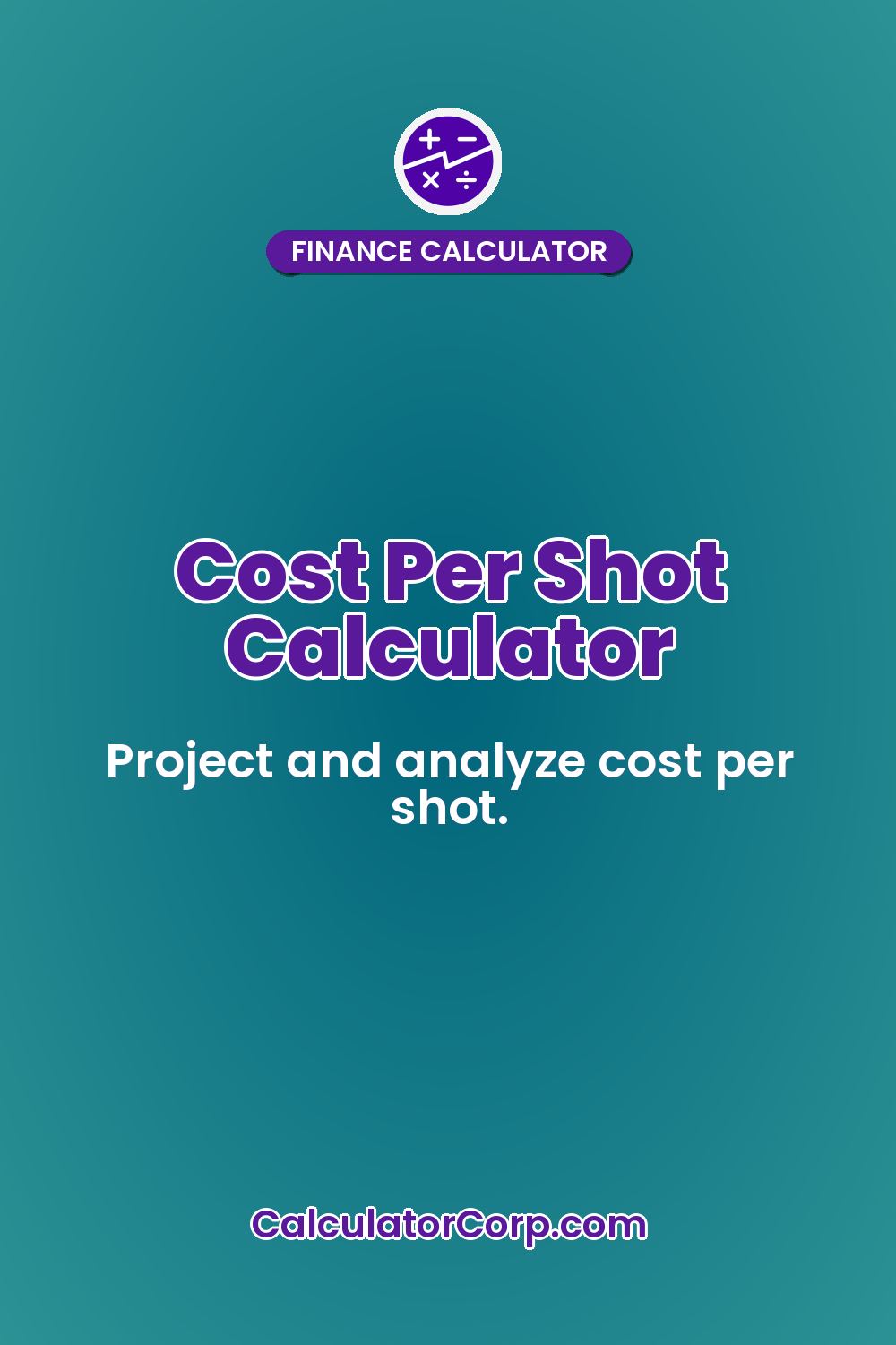 Cost Per Shot Calculator