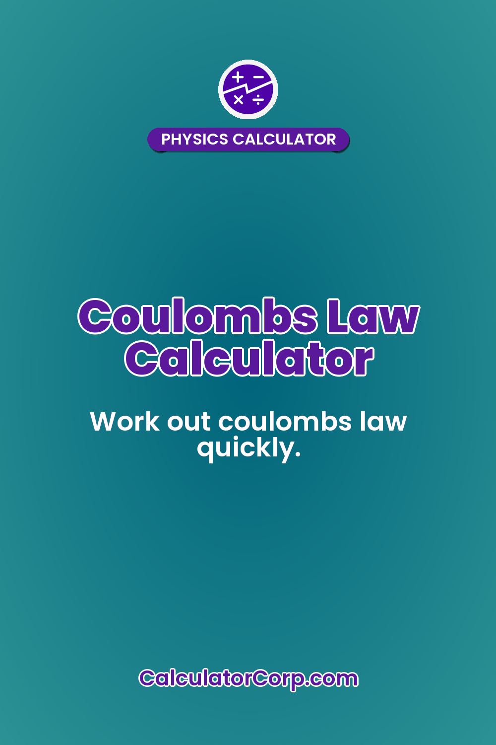 Coulombs Law Calculator