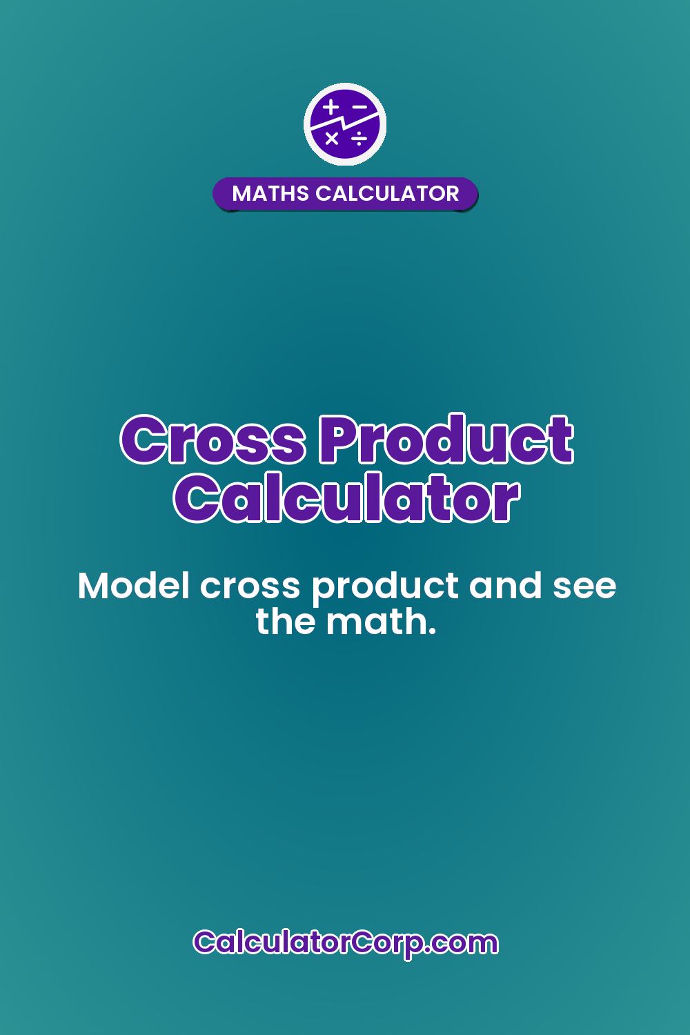Cross Product Calculator