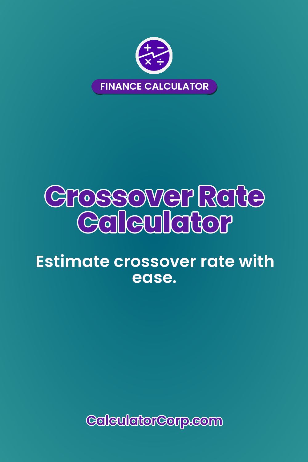 Crossover Rate Calculator