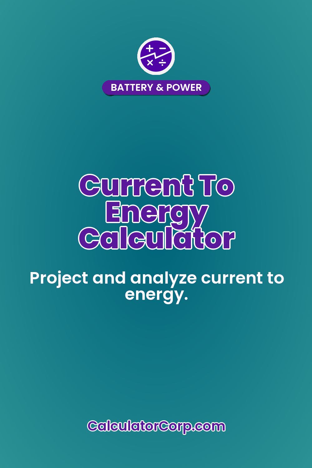 Current To Energy Calculator