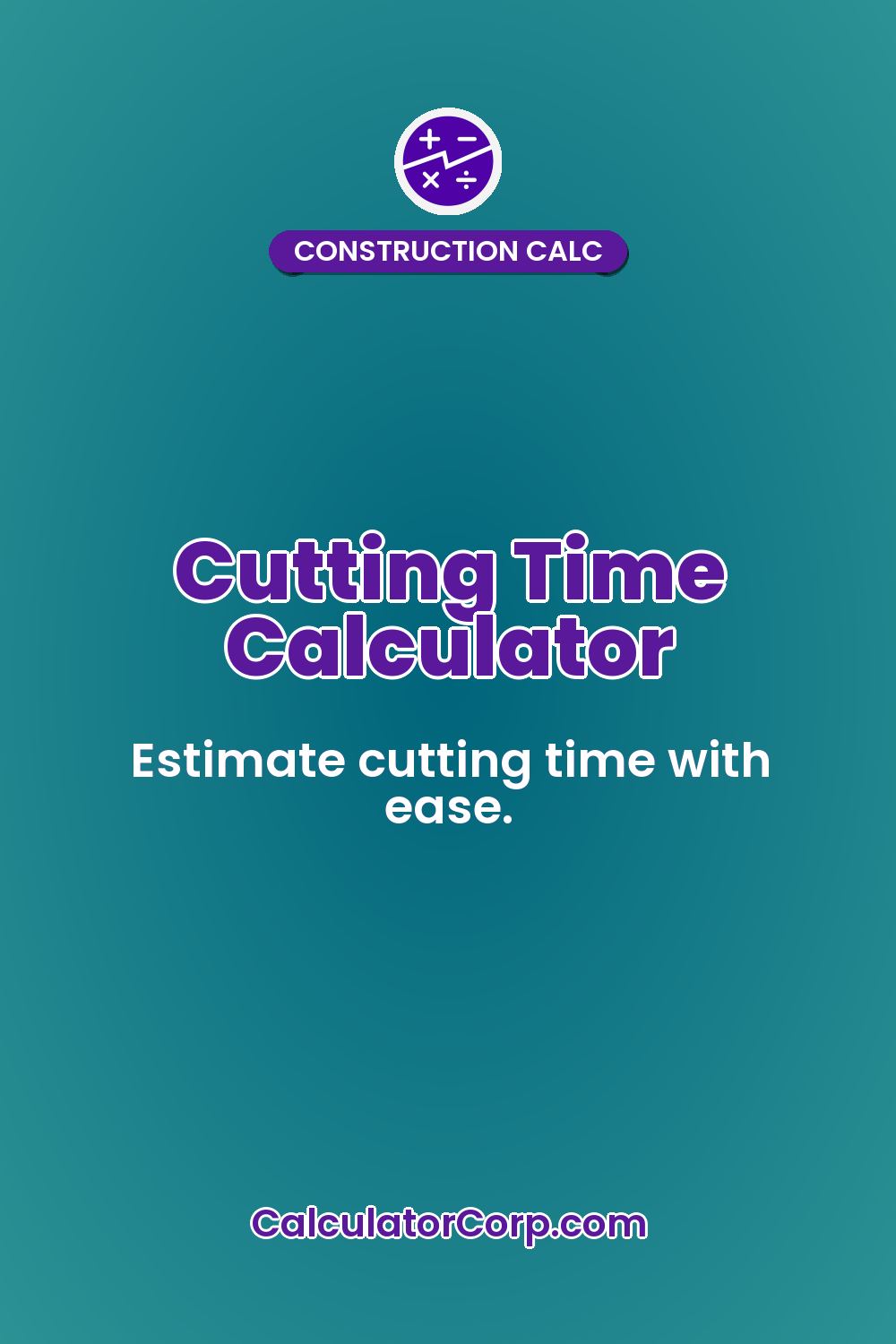 Cutting Time Calculator