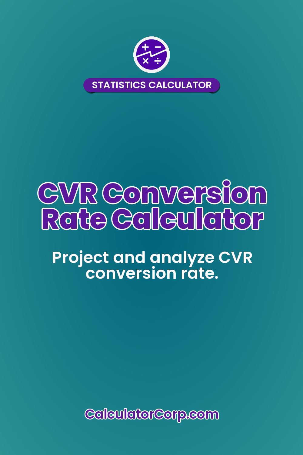 CVR Conversion Rate Calculator