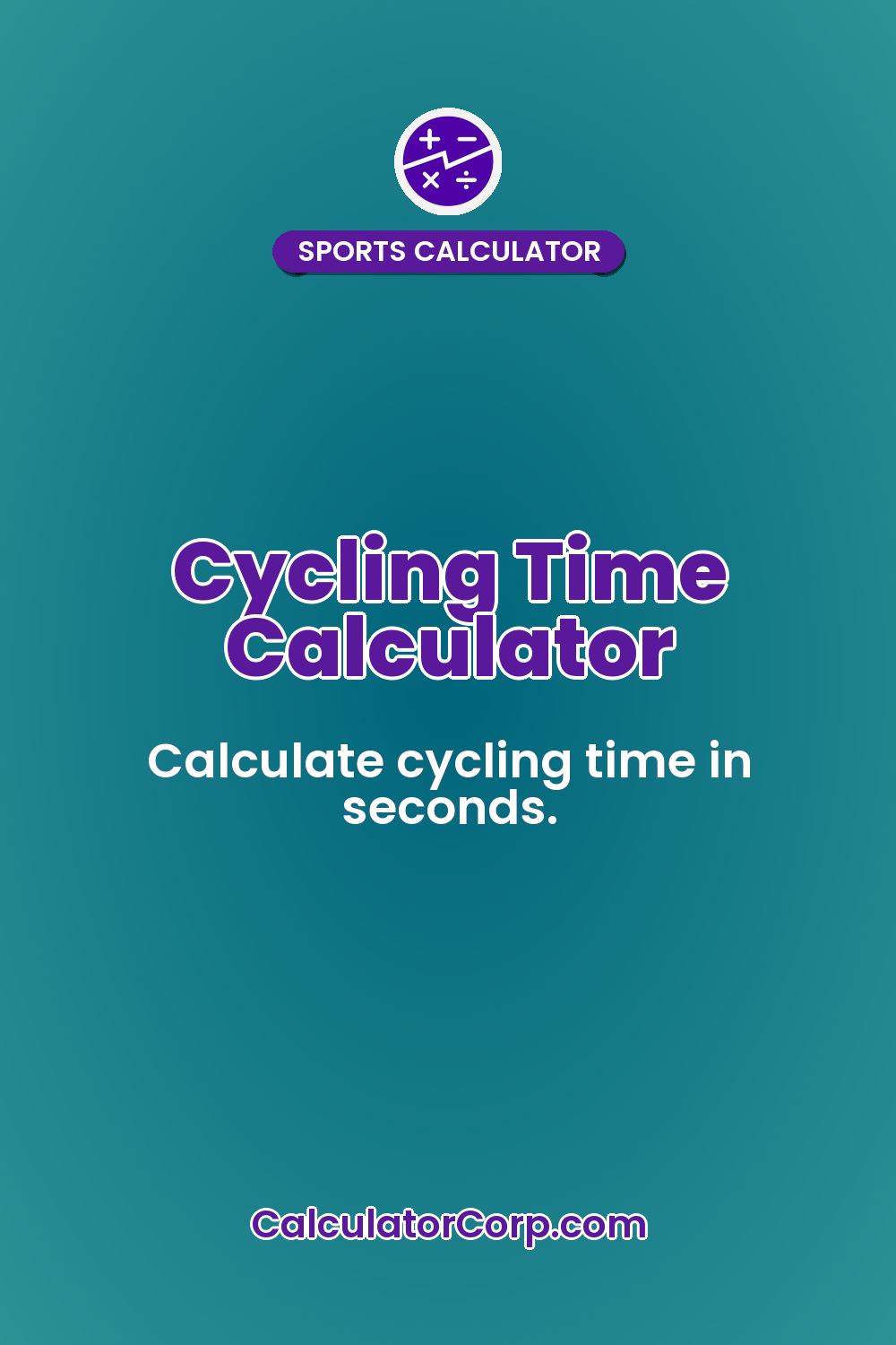 Cycling Time Calculator