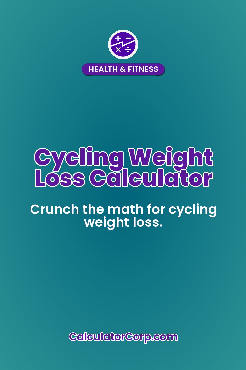 Cycling Weight Loss Calculator