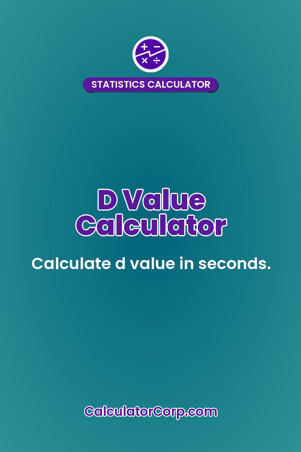 D Value Calculator