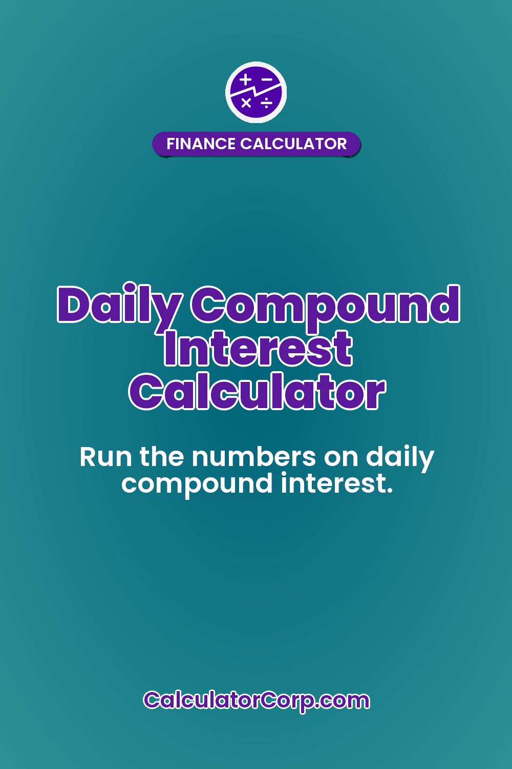 Daily Compound Interest Calculator