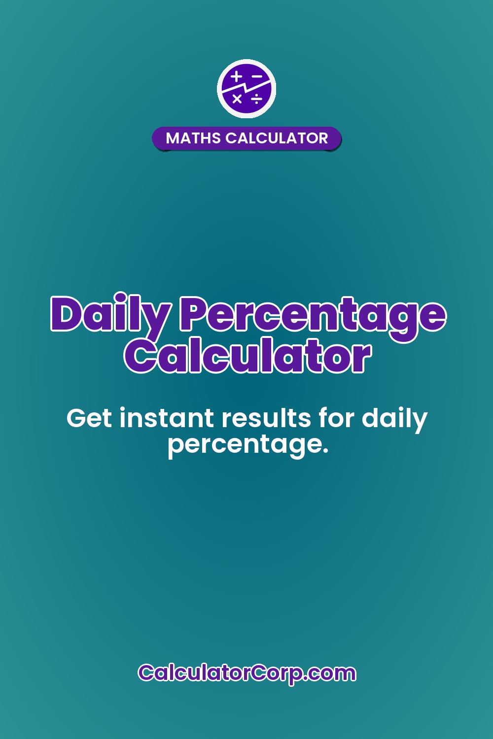 Daily Percentage Calculator
