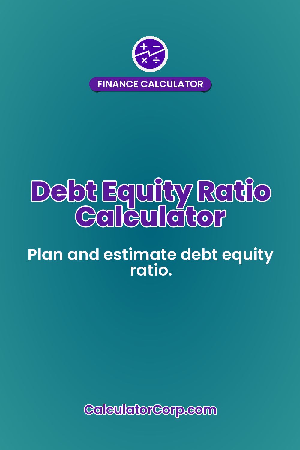 Debt Equity Ratio Calculator