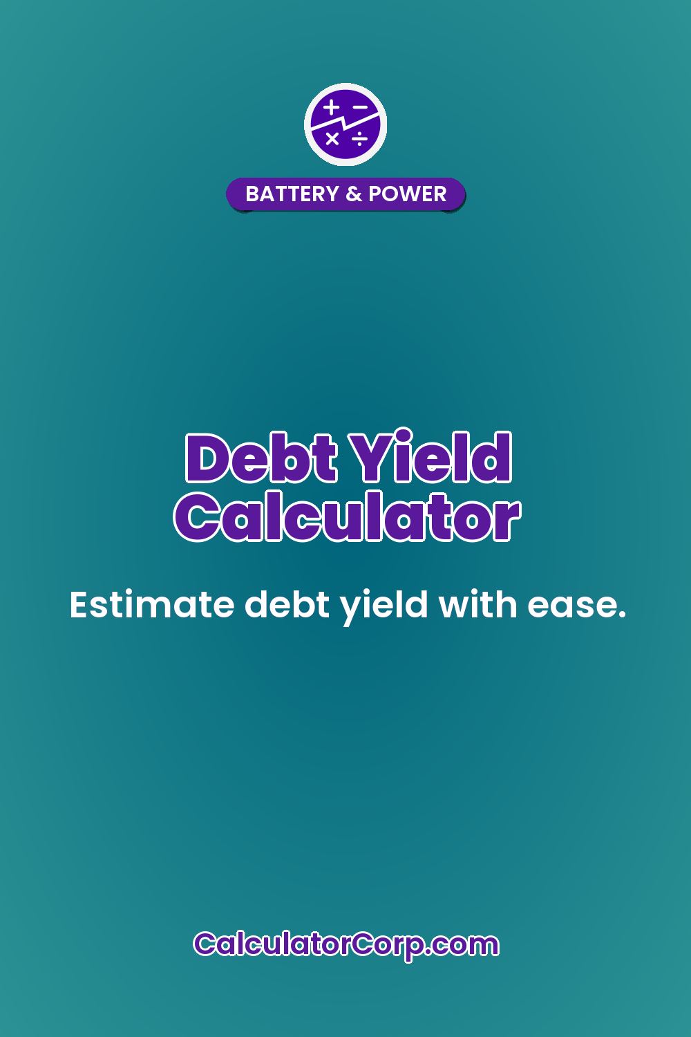 Debt Yield Calculator