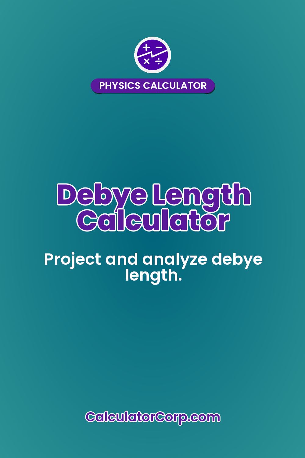 Debye Length Calculator