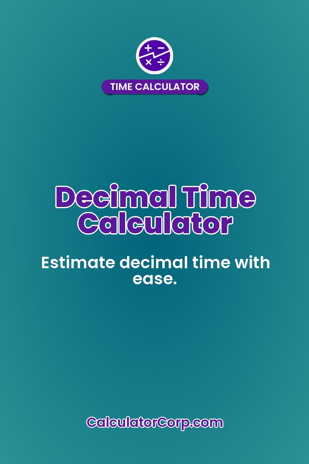 Decimal Time Calculator