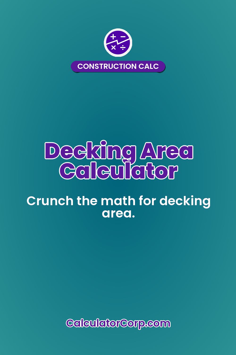 Decking Area Calculator