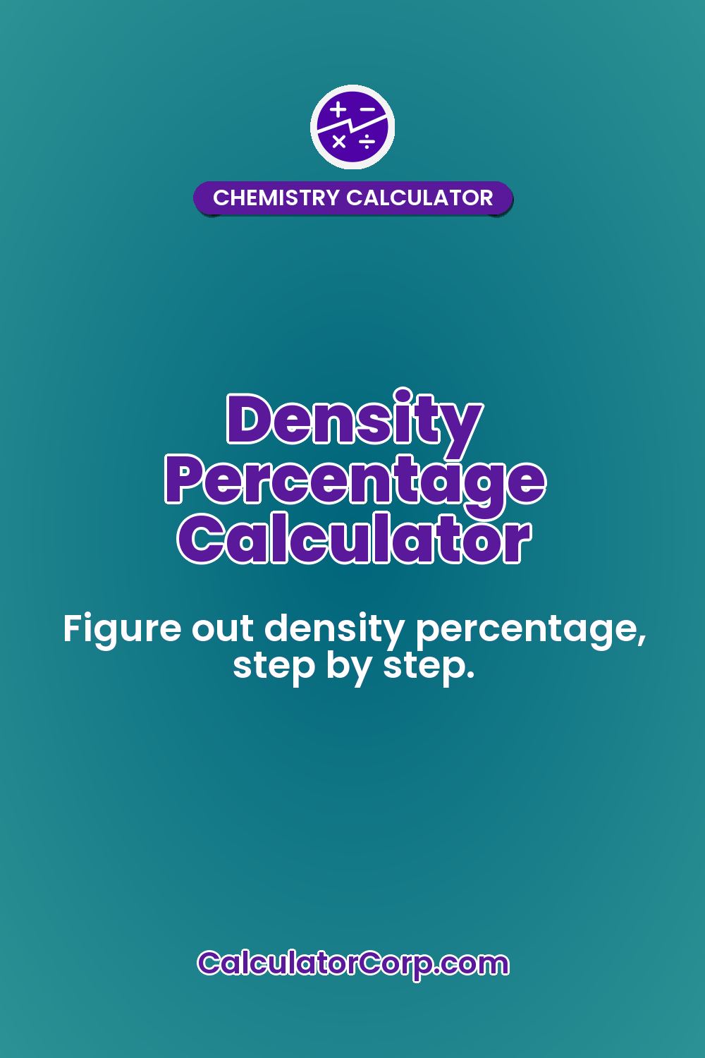 Density Percentage Calculator