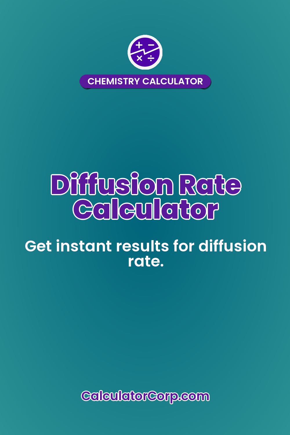 Diffusion Rate Calculator