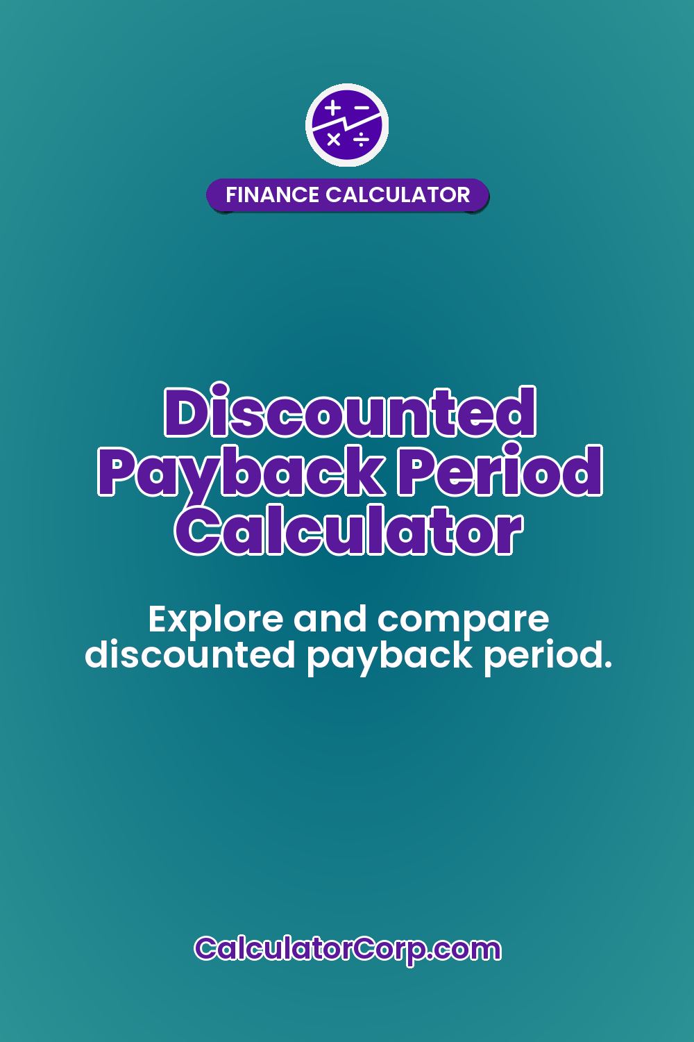 Discounted Payback Period Calculator