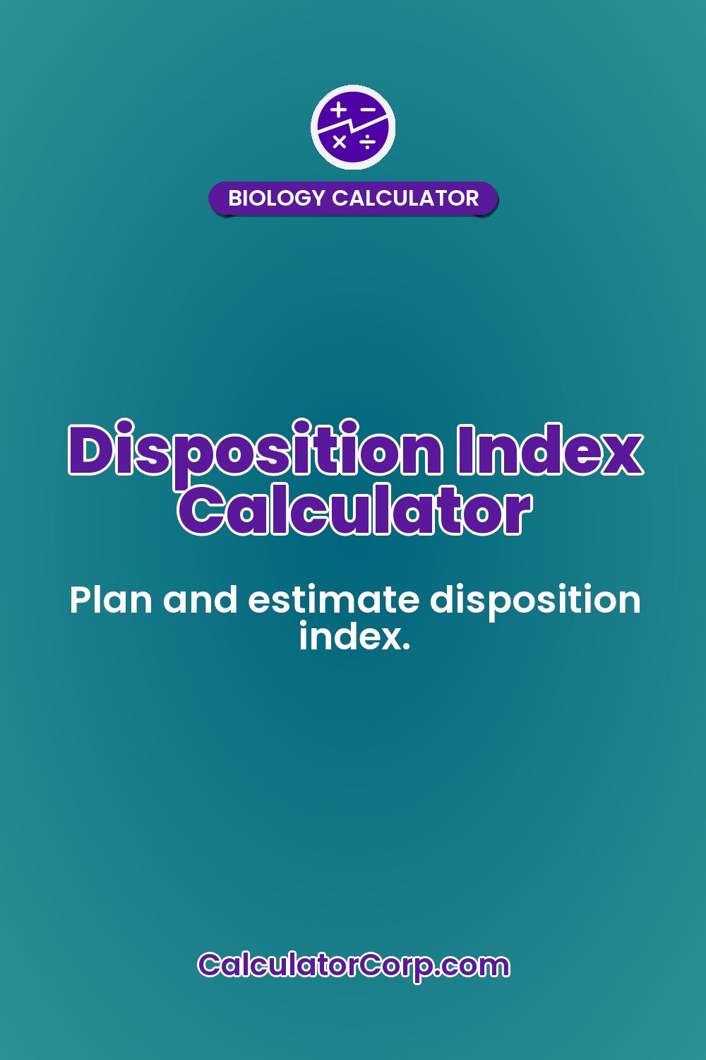 Disposition Index Calculator