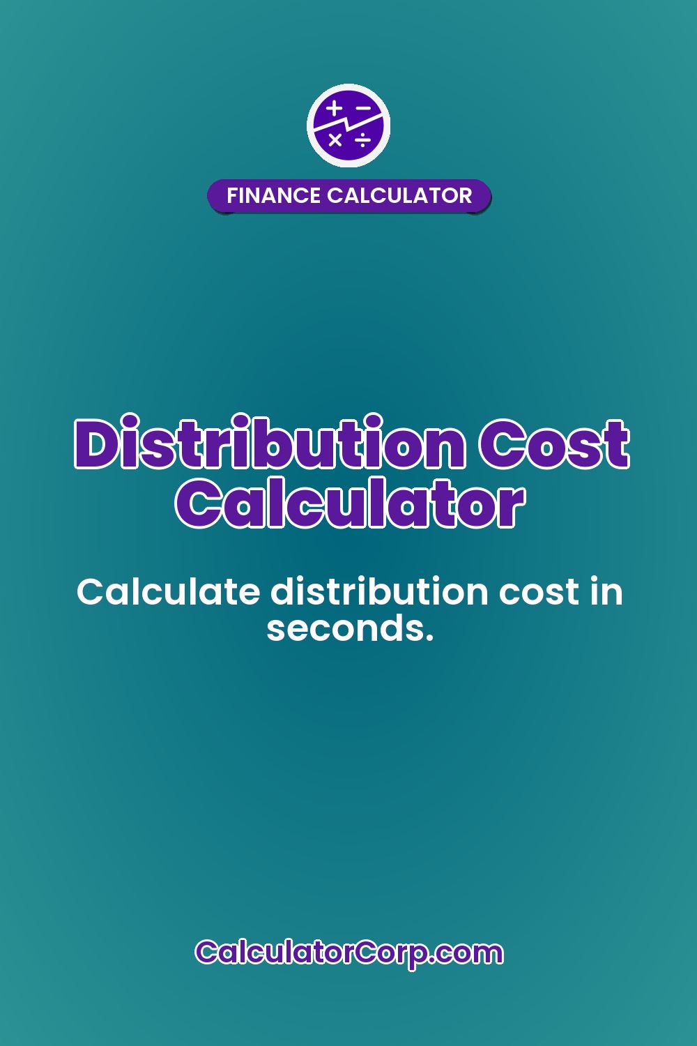 Distribution Cost Calculator