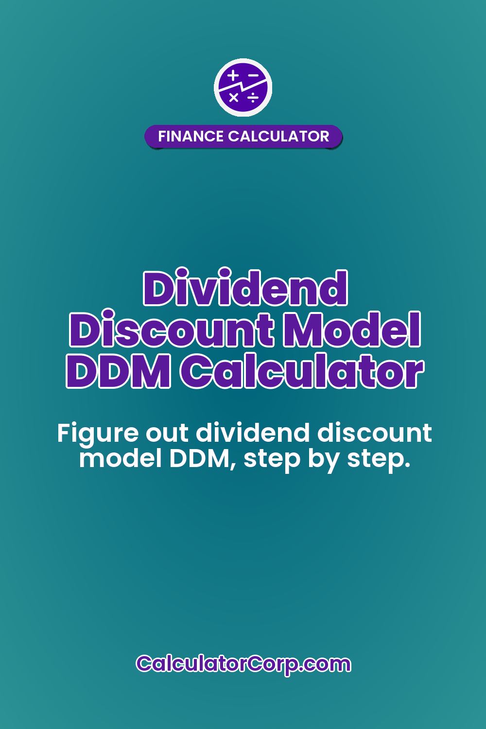 Dividend Discount Model DDM Calculator