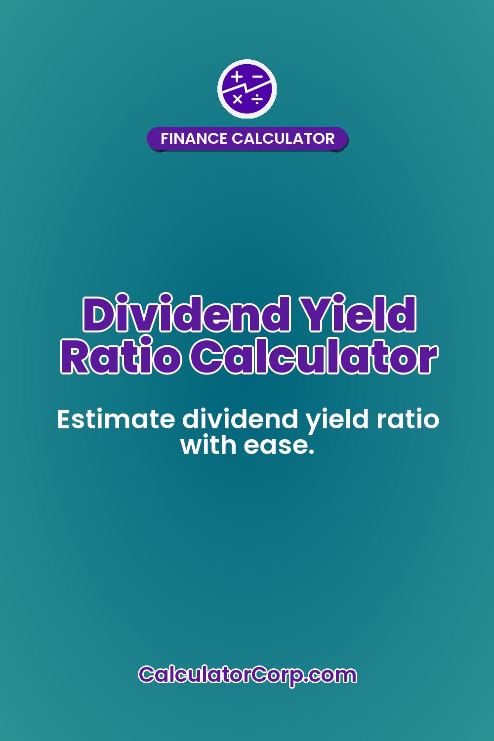 Dividend Yield Ratio Calculator
