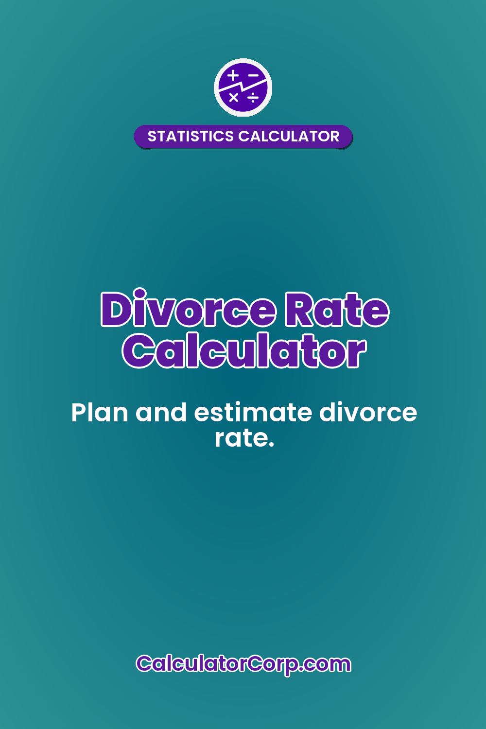 Divorce Rate Calculator