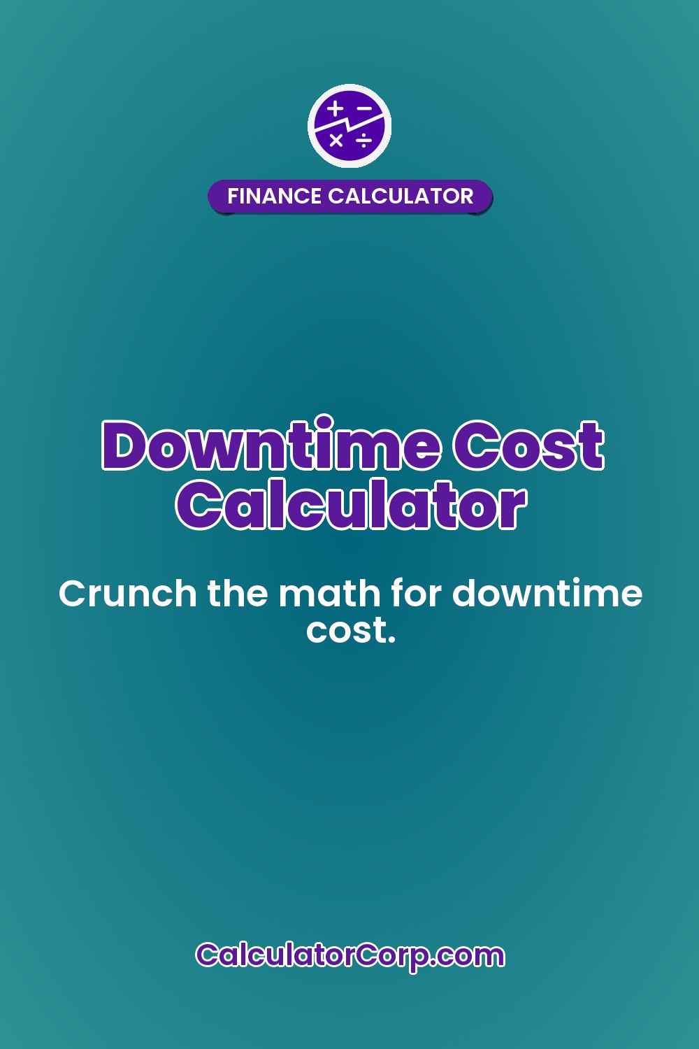 Downtime Cost Calculator