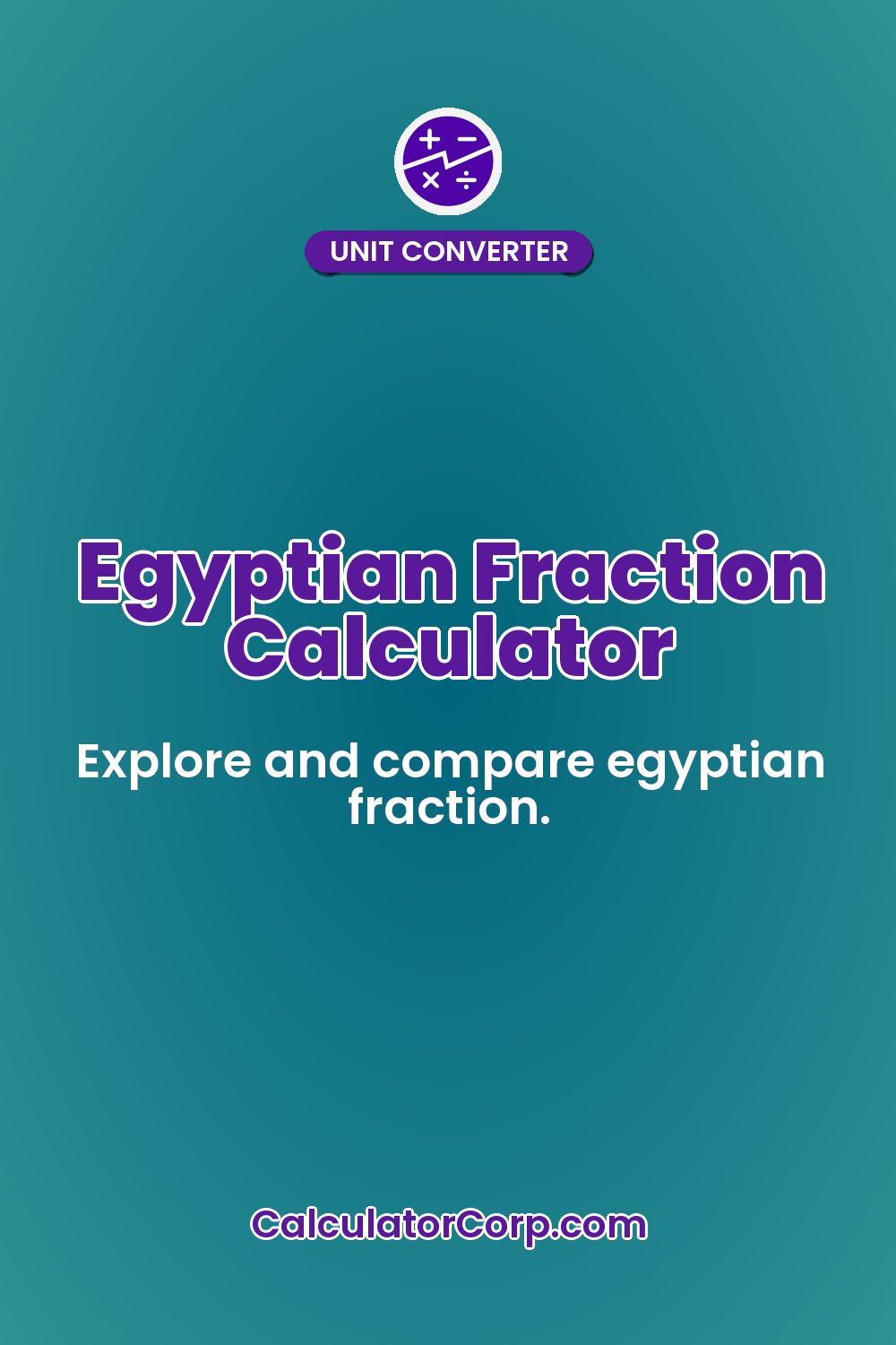 Egyptian Fraction Calculator