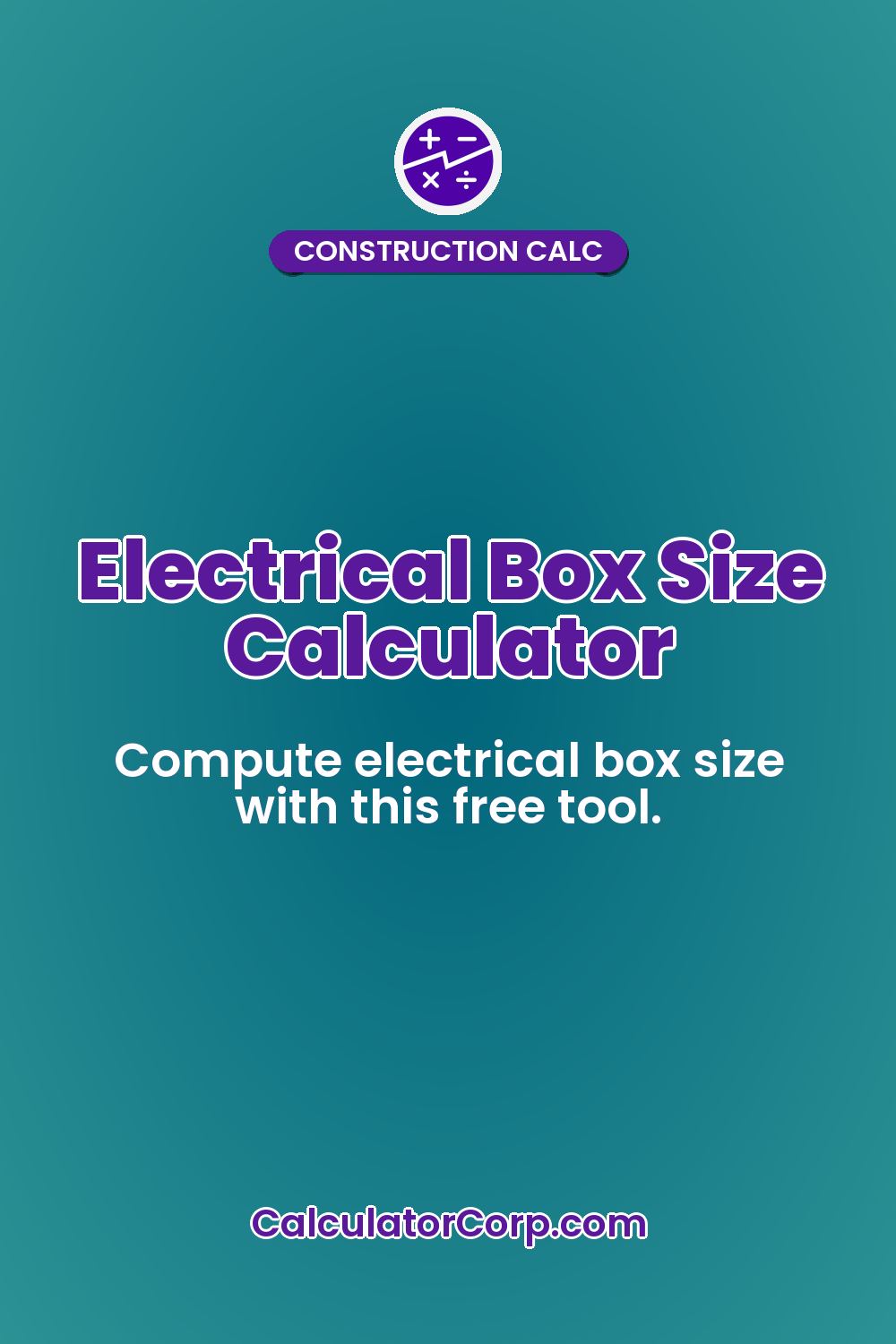 Electrical Box Size Calculator