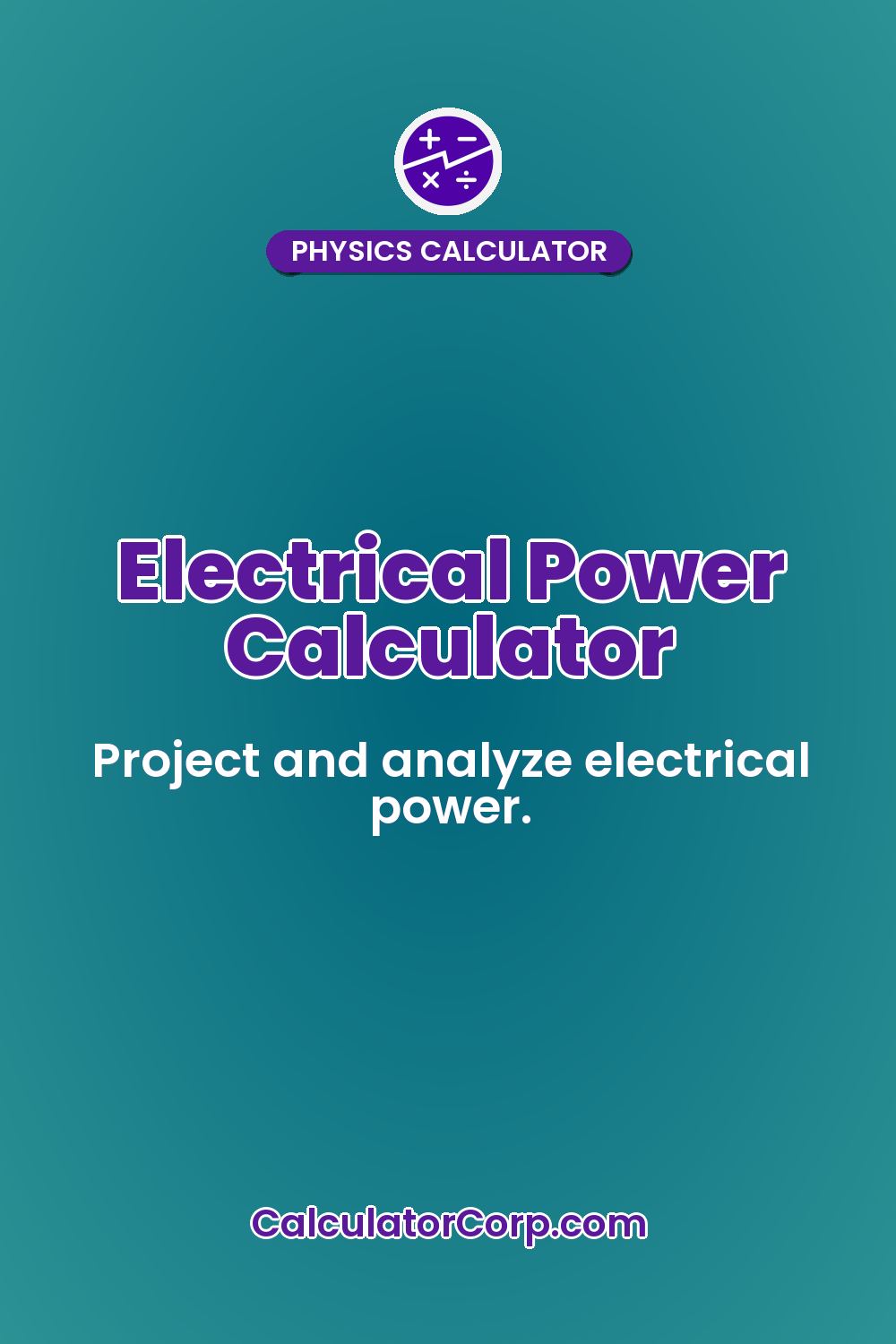 Electrical Power Calculator