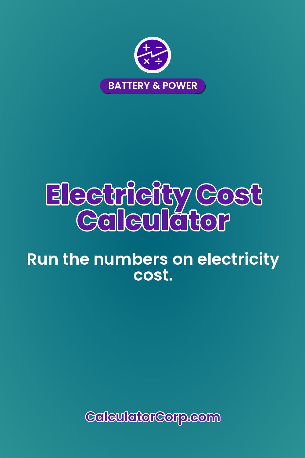 Electricity Cost Calculator