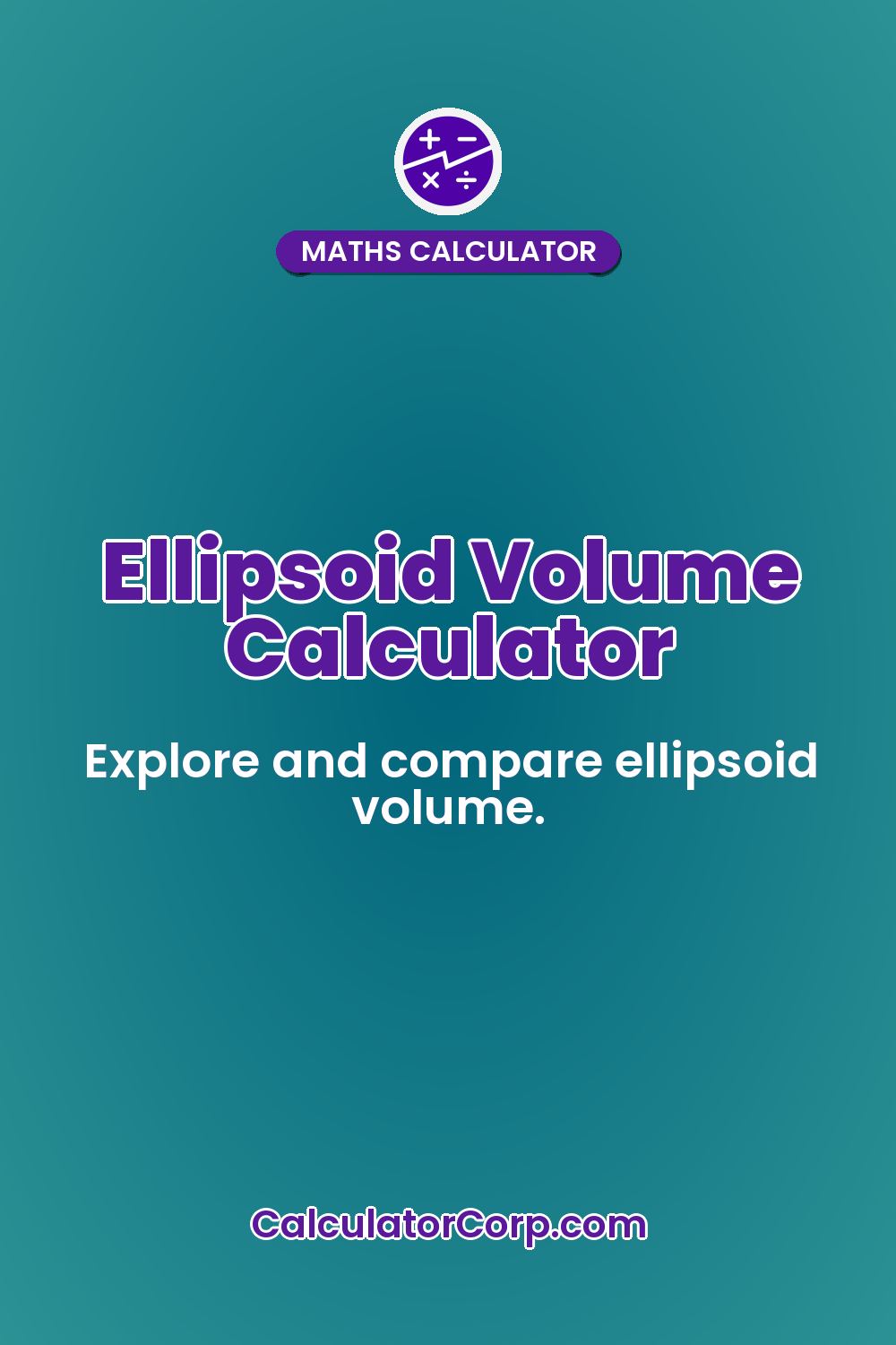 Ellipsoid Volume Calculator