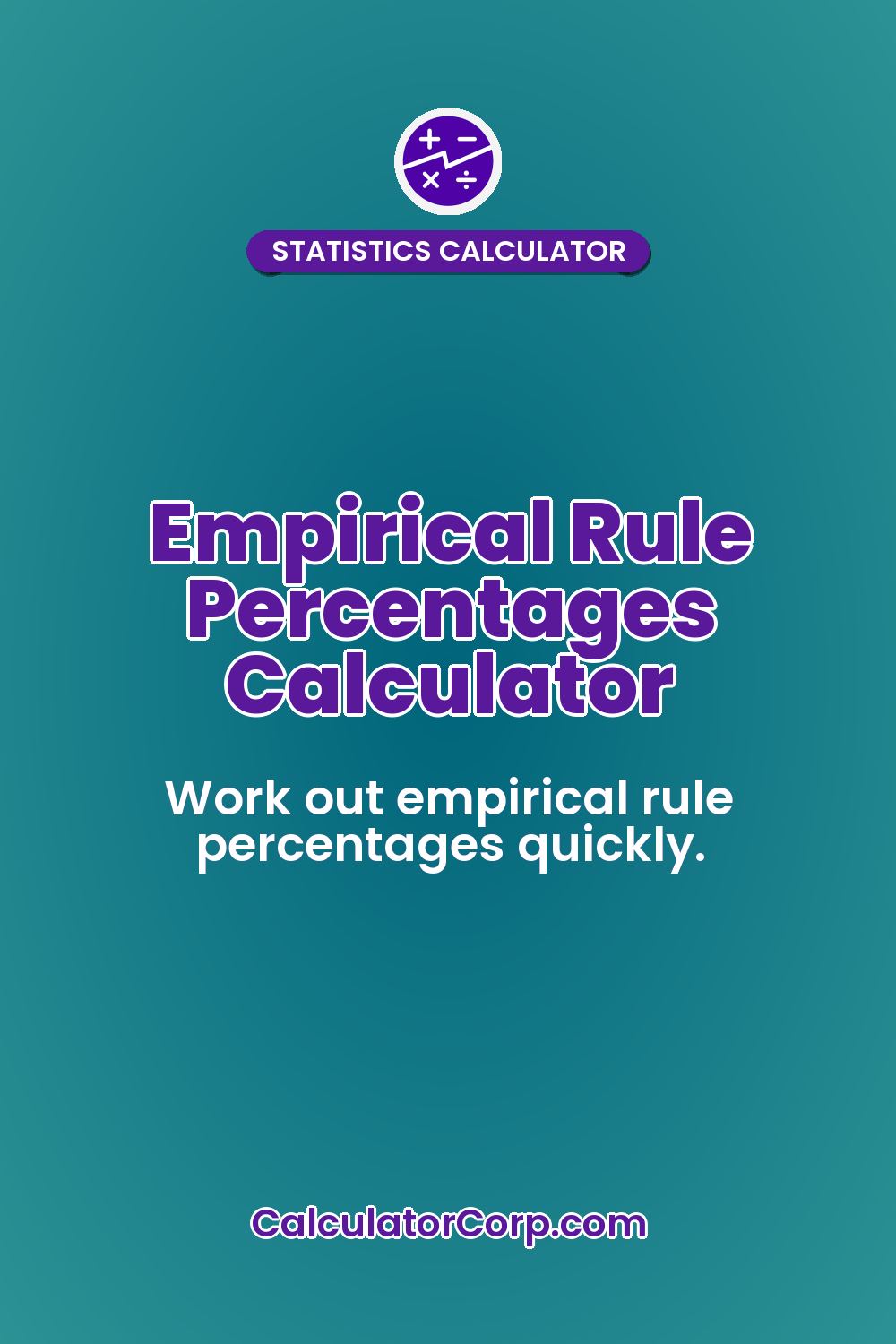 Empirical Rule Percentages Calculator