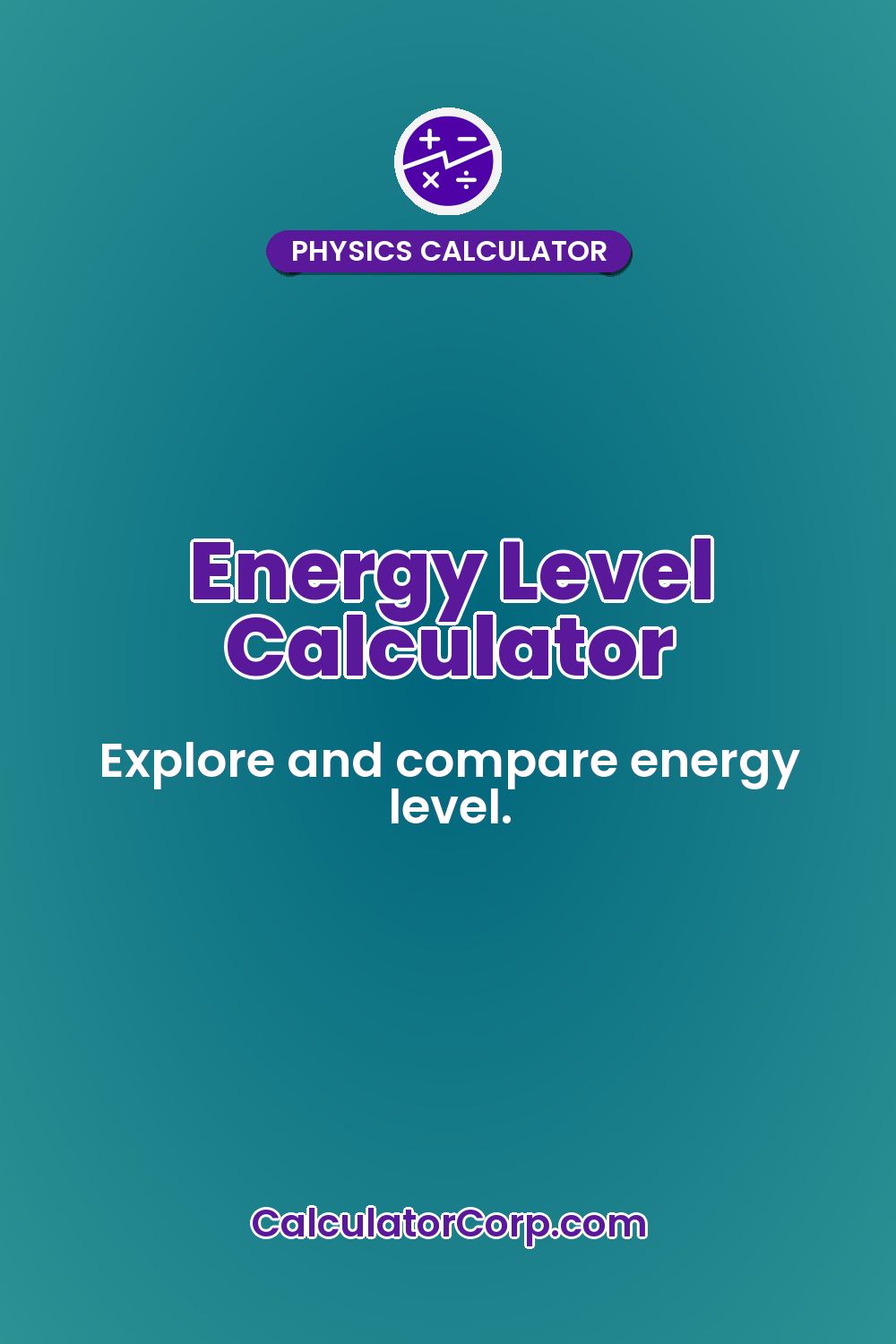 Energy Level Calculator