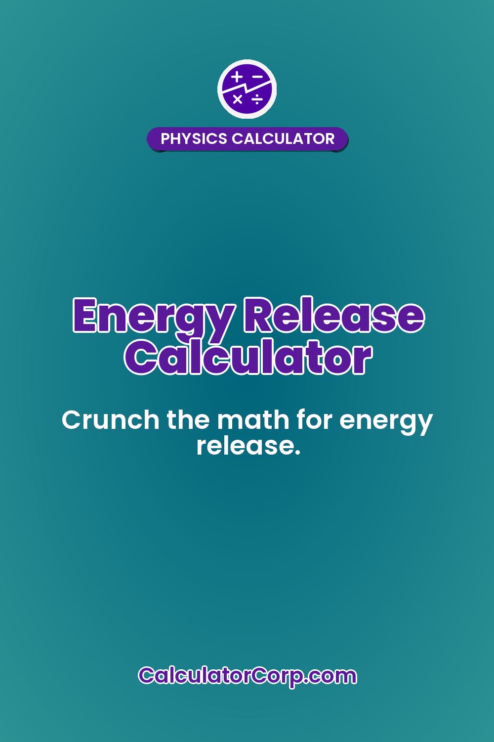 Energy Release Calculator