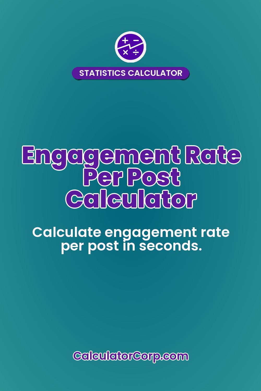 Engagement Rate Per Post Calculator