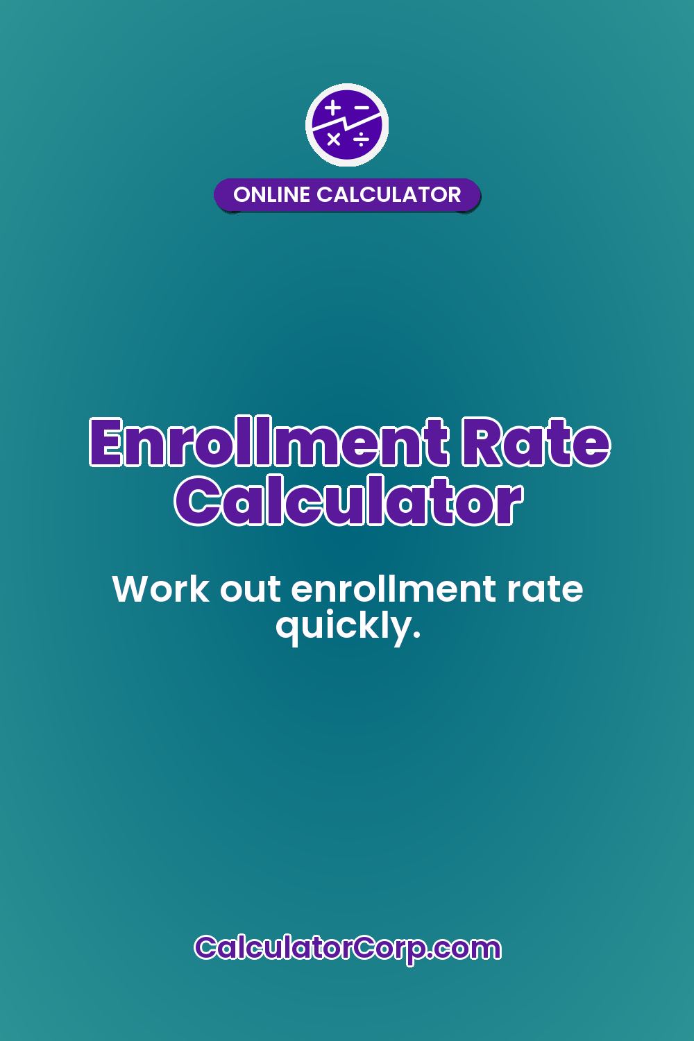 Enrollment Rate Calculator