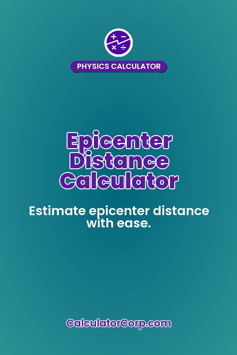 Epicenter Distance Calculator