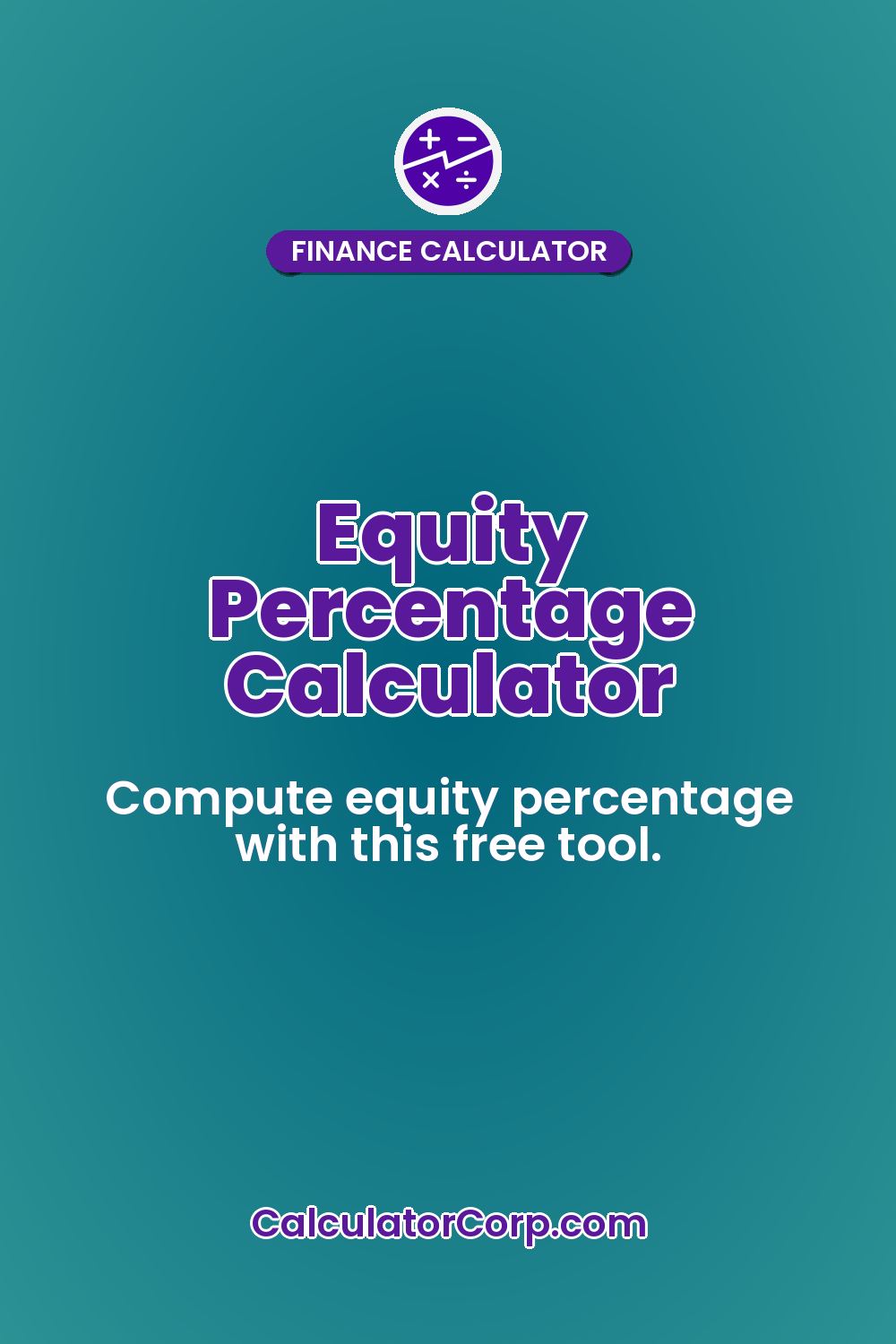 Equity Percentage Calculator