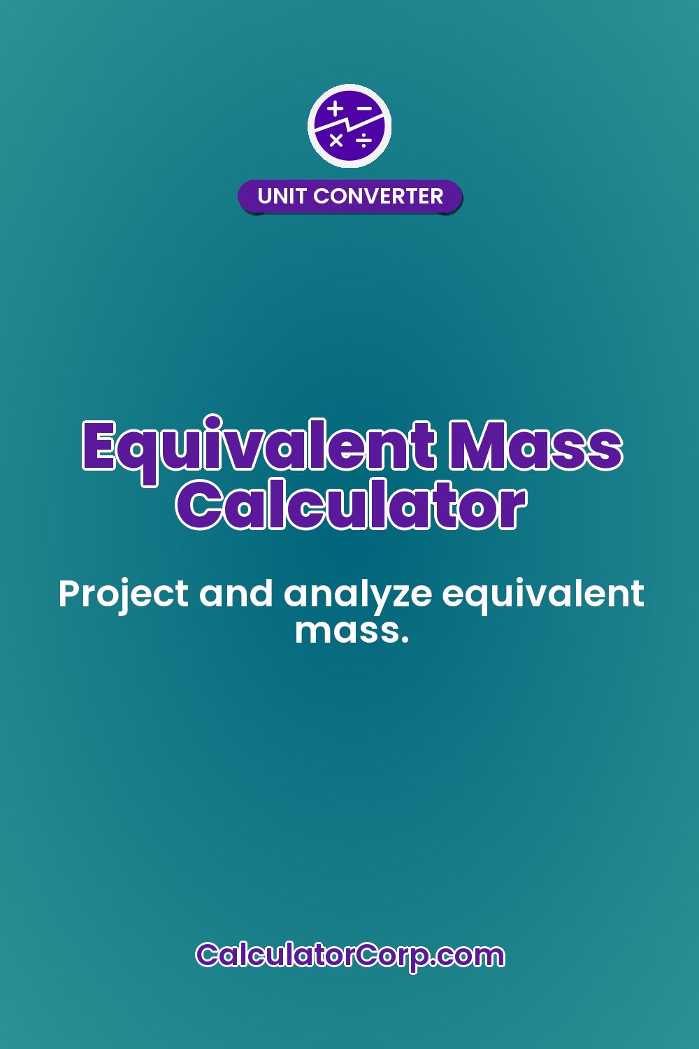 Equivalent Mass Calculator