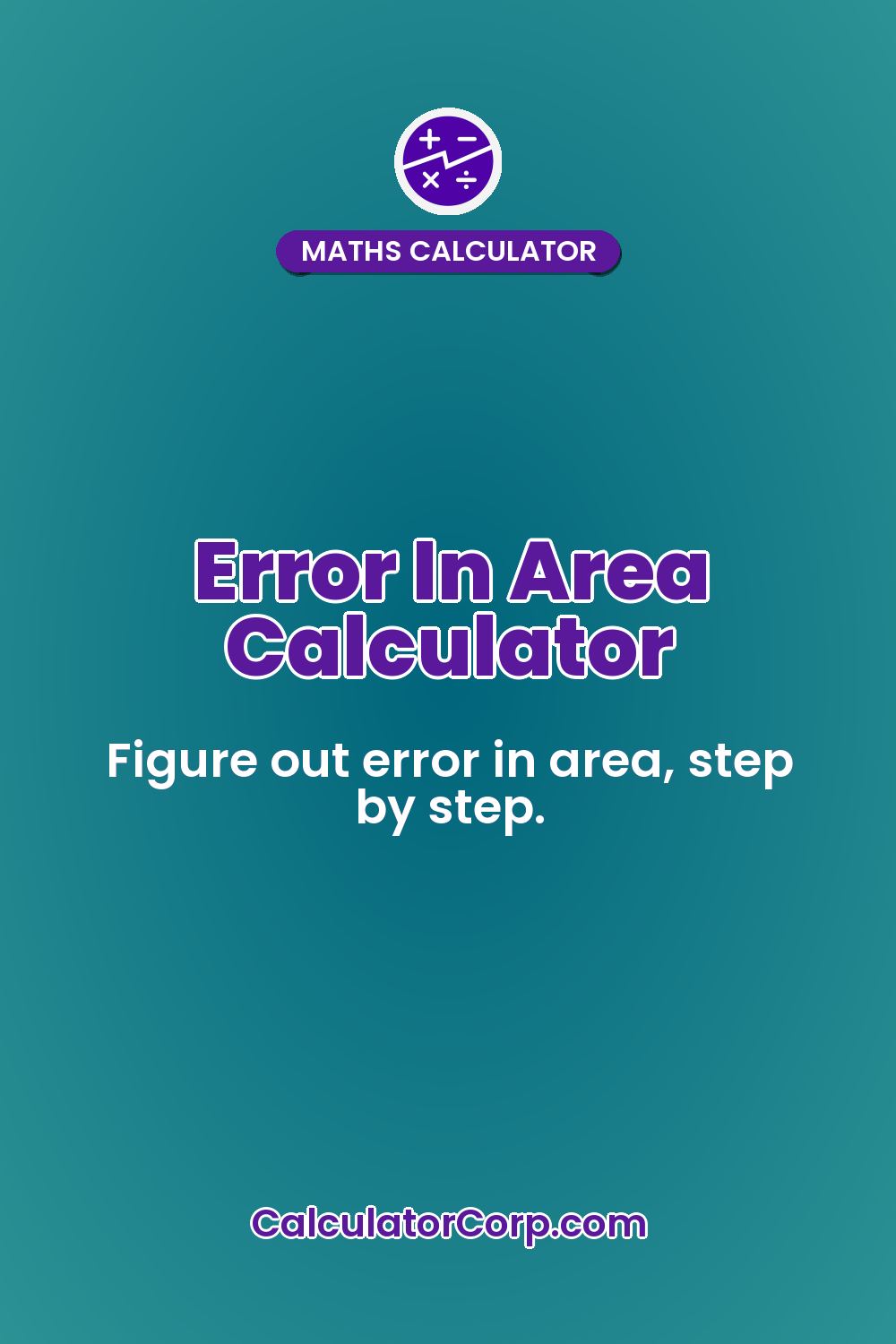 Error In Area Calculator