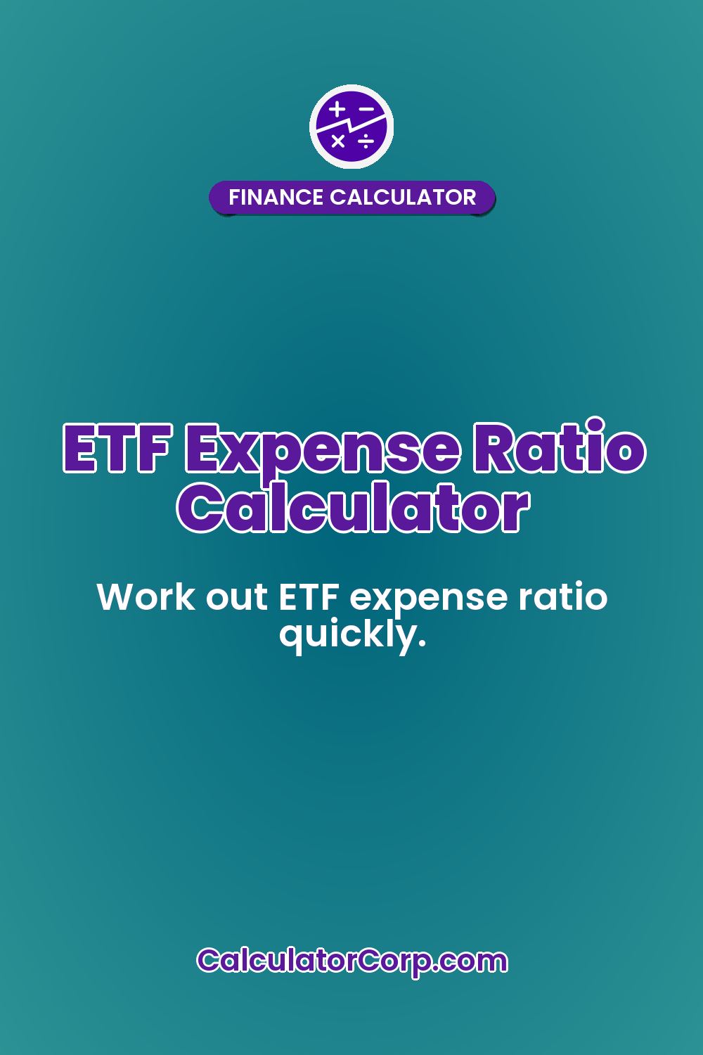 ETF Expense Ratio Calculator