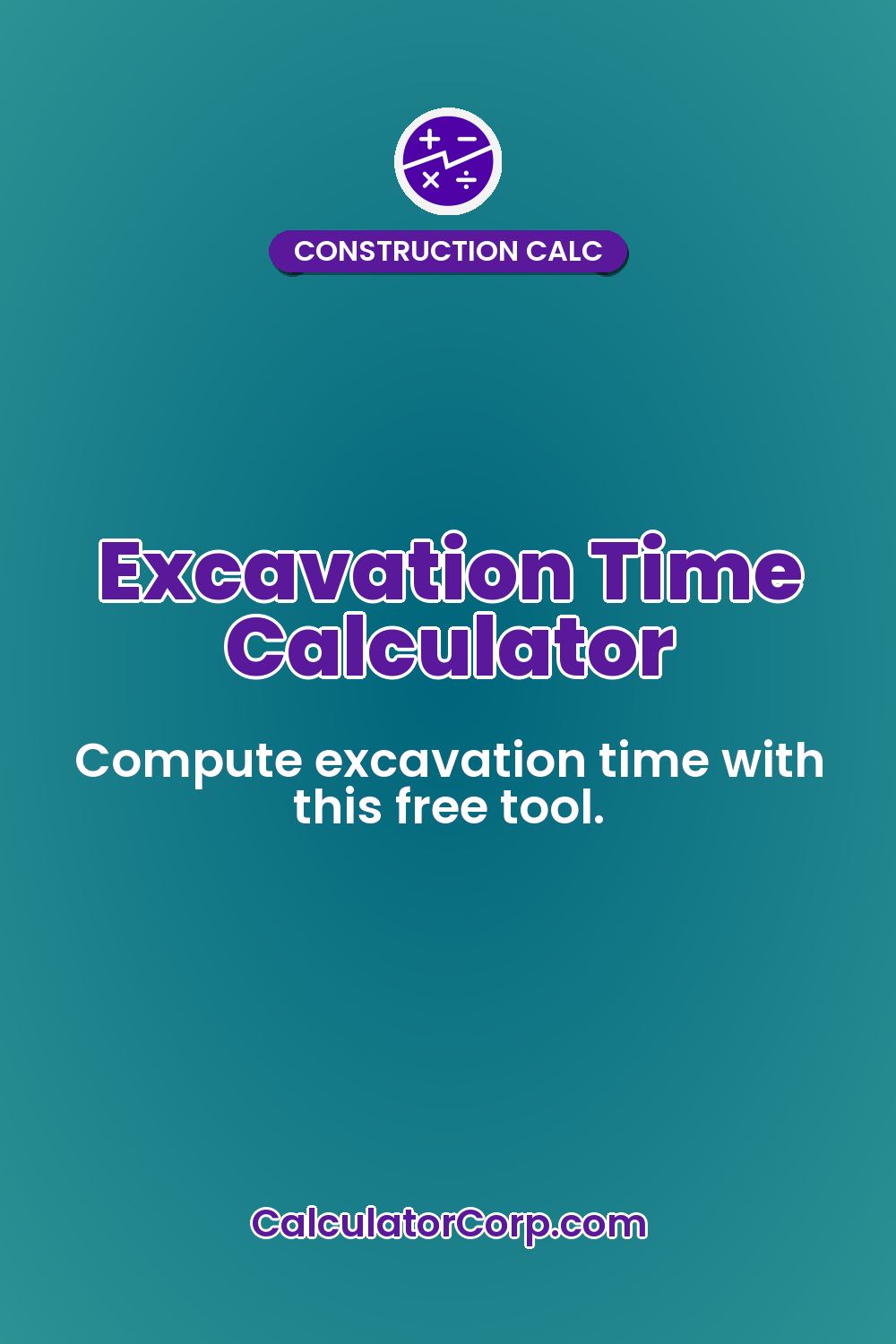 Excavation Time Calculator