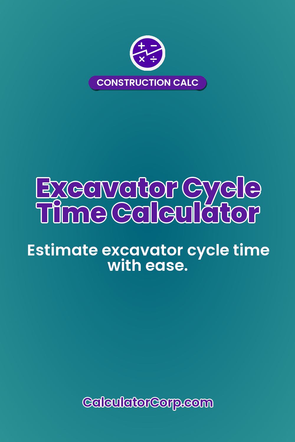 Excavator Cycle Time Calculator