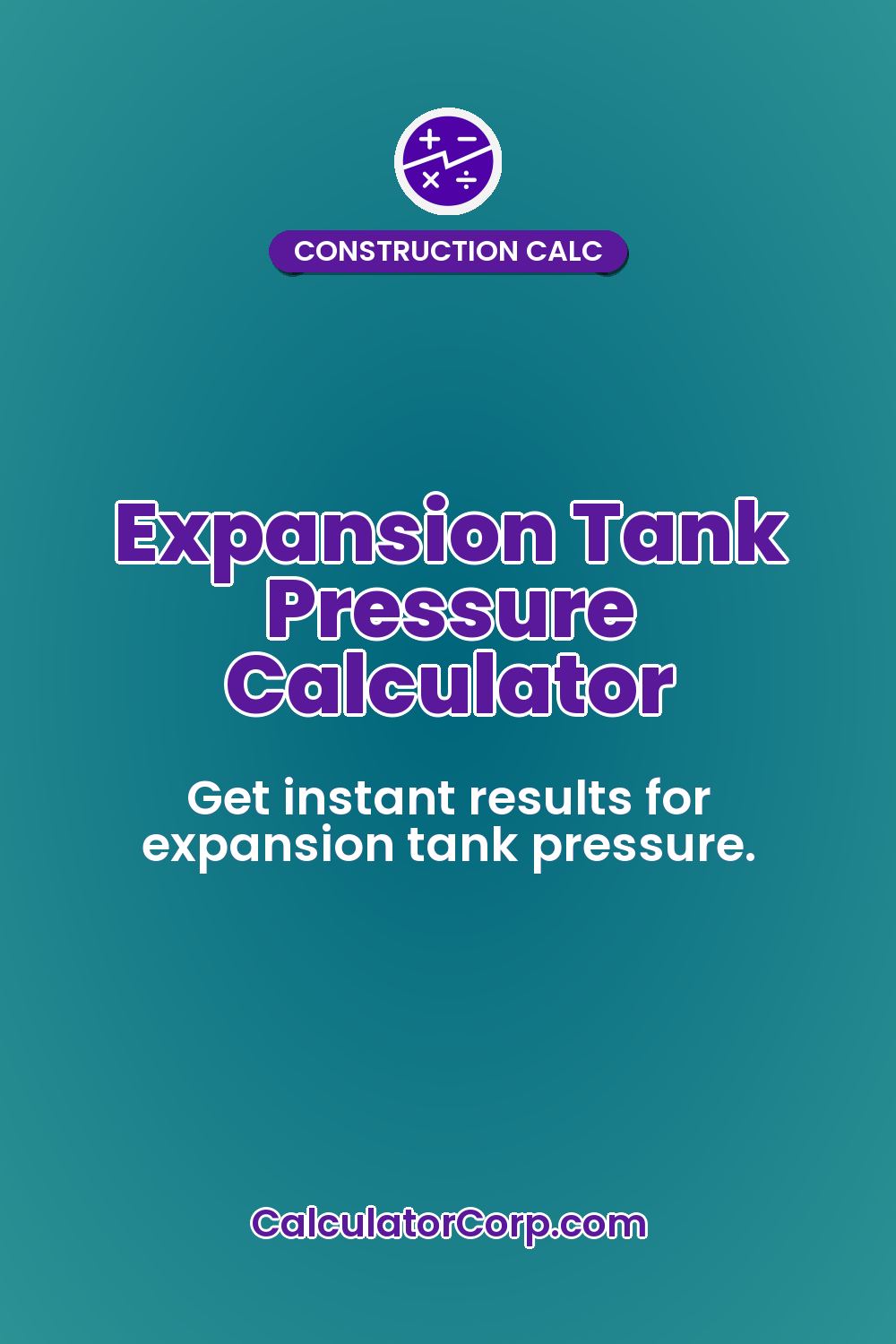 Expansion Tank Pressure Calculator