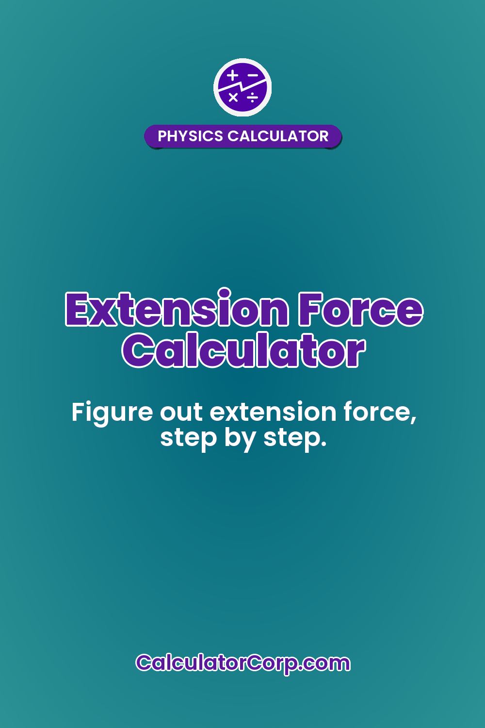 Extension Force Calculator