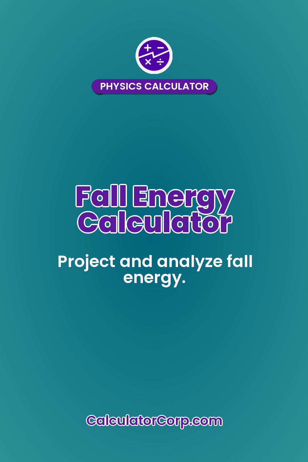 Fall Energy Calculator