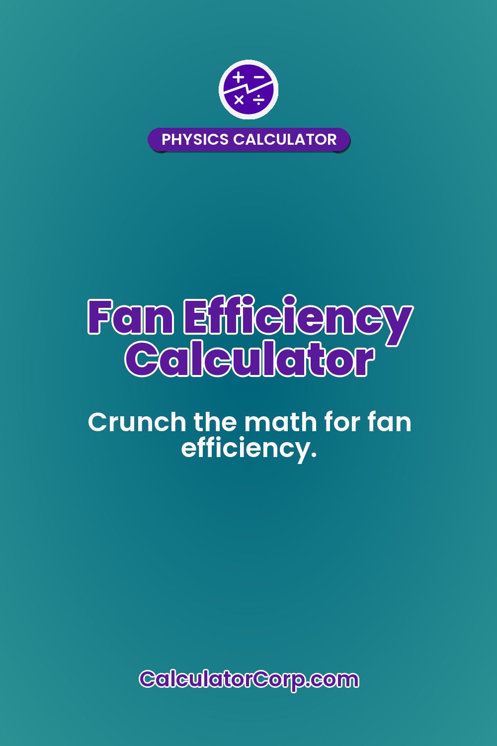 Fan Efficiency Calculator