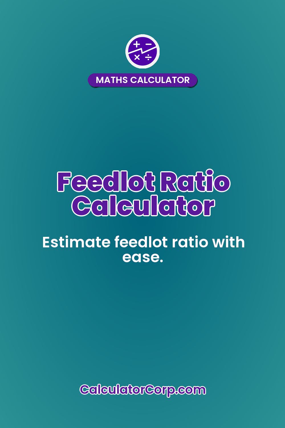 Feedlot Ratio Calculator
