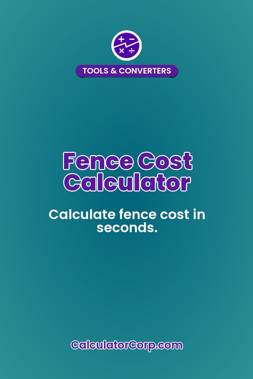 Fence Cost Calculator
