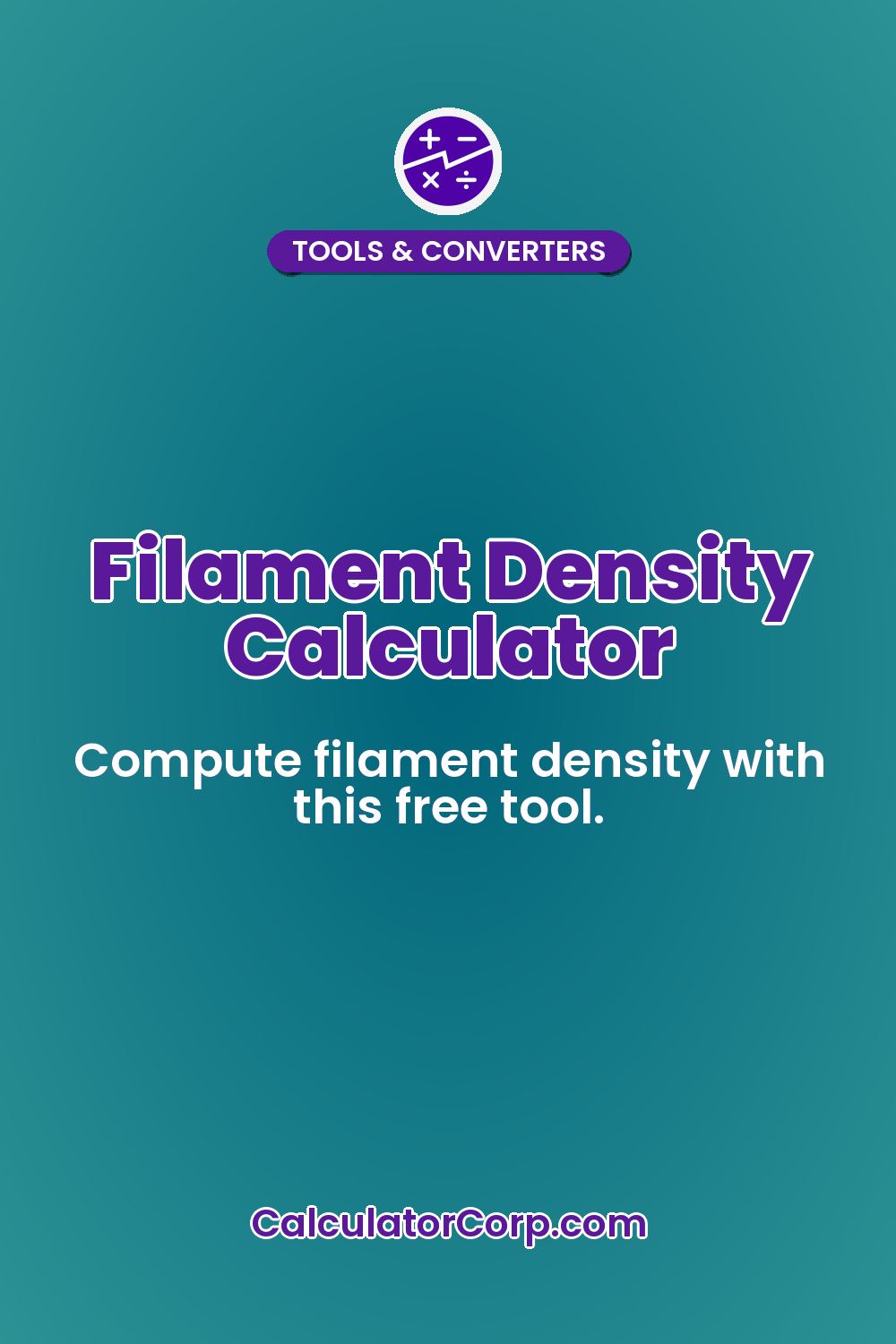 Filament Density Calculator